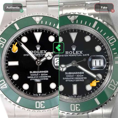 how to tell fake rolex submariner|how to identify Rolex watches.